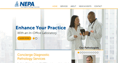 Desktop Screenshot of newenglandpathology.com